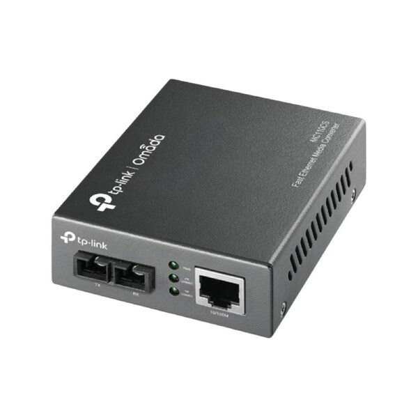 TP-Link MC110CS 10/100Mbps Single-Mode Media Converter with SC Fiber Port
