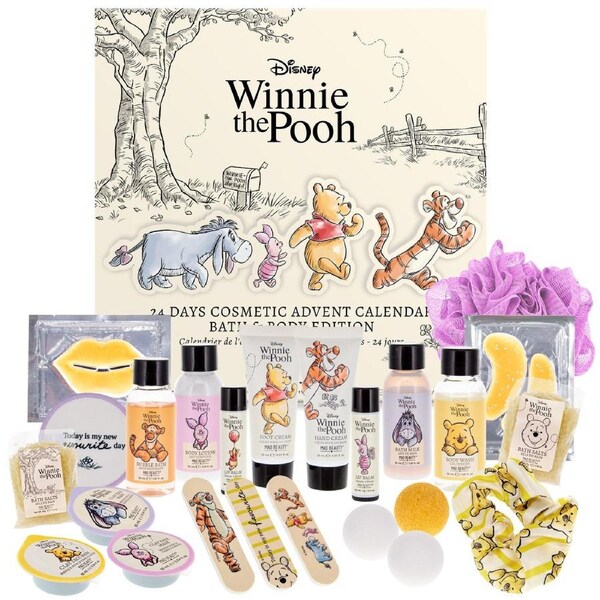 Disney Winnie The Pooh Xmas 24 Day Advent Calendar