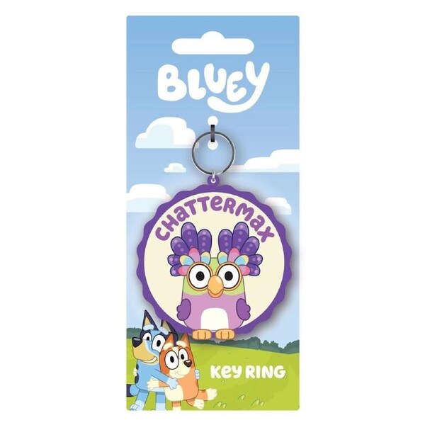 Bluey Chattermax PVC Keychain