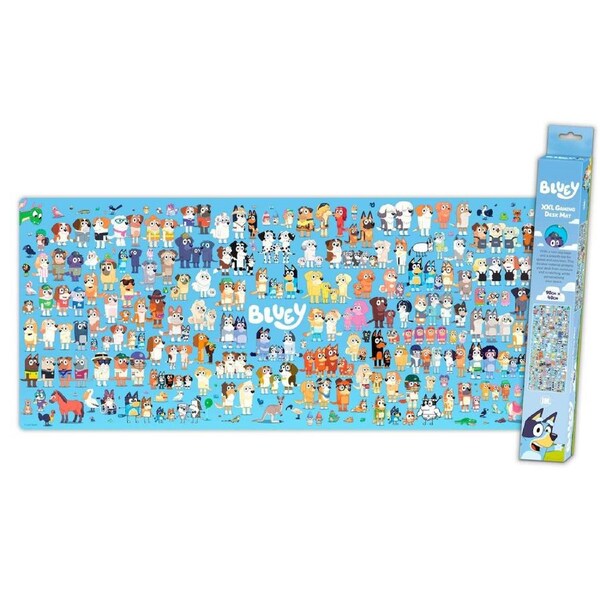 Bluey Bluey Characters XXL Gaming Mat