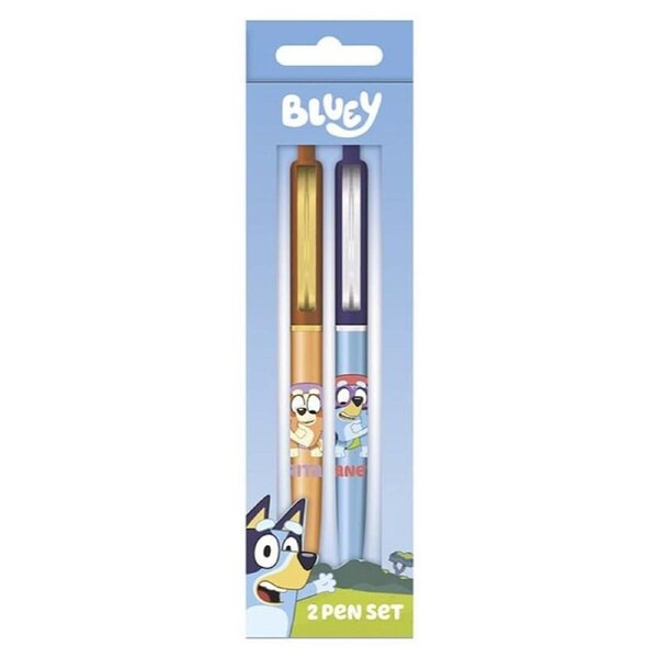 Bluey The Grannies 2 Pack Pen Set