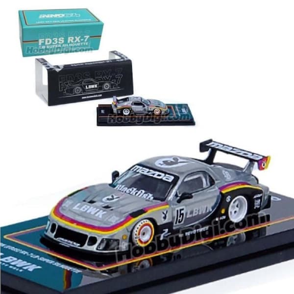 INNO64 FD3S LBWK Mazda RX7 LB-Super Silhouette CHASE Special Edition Car 1/64