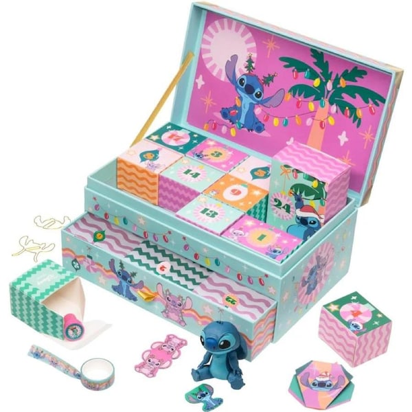 Disney Stitch Keepsake Box 24 Day Advent Calendar 2025
