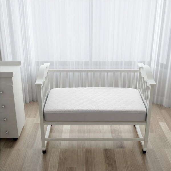 Natural Home Cotton Quilted Mattress Protector - COT