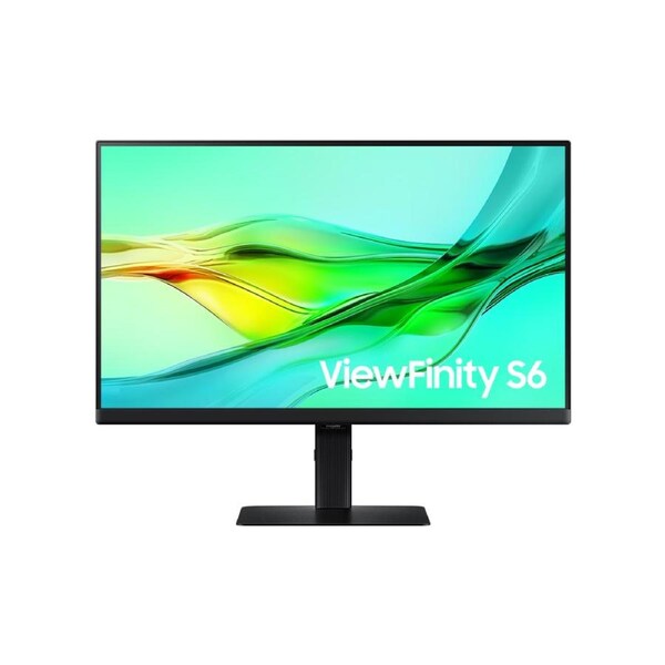 Samsung ViewFinity S6 100Hz QHD IPS Monitor - Black