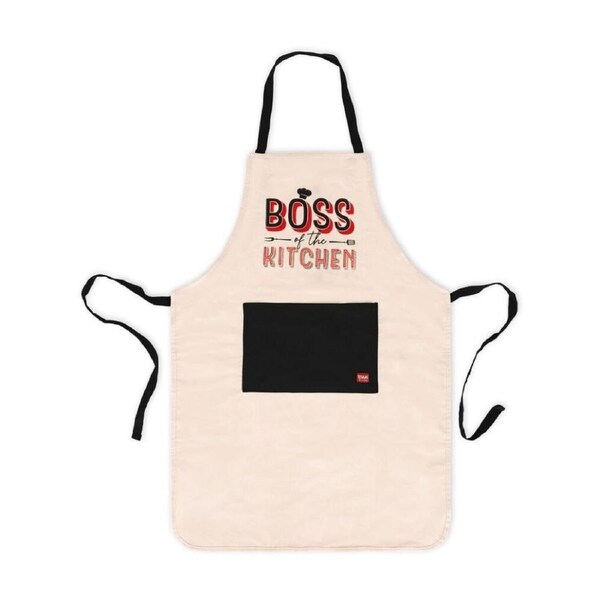 Legami Apron Super Chef Boss w/Front Pocket & Drawstring Cooking Accessory