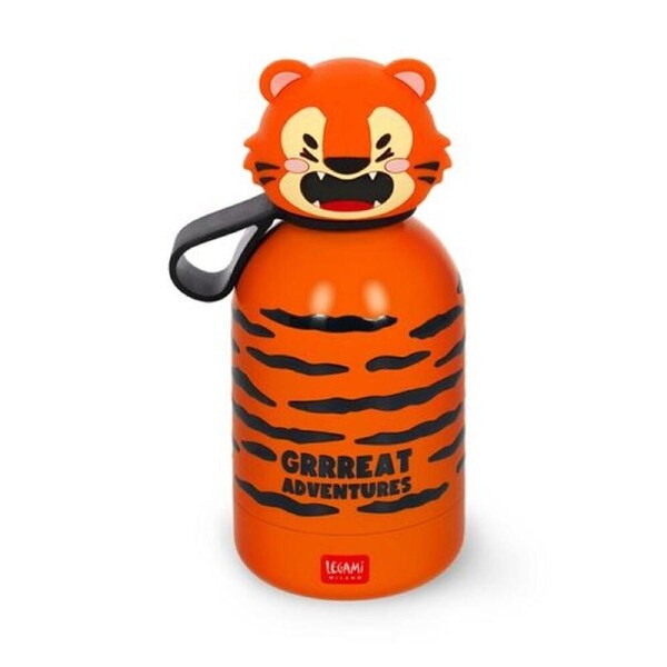 Legami BFF Kids Bottle Tiger Theme Vacuum Flask 12Hr Hot 24Hr Cold 310ml