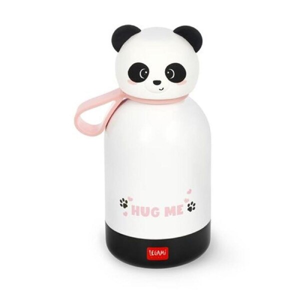 Legami BFF Kids Bottle Panda Theme Vacuum Flask 12Hr Hot 24Hr Cold 310ml
