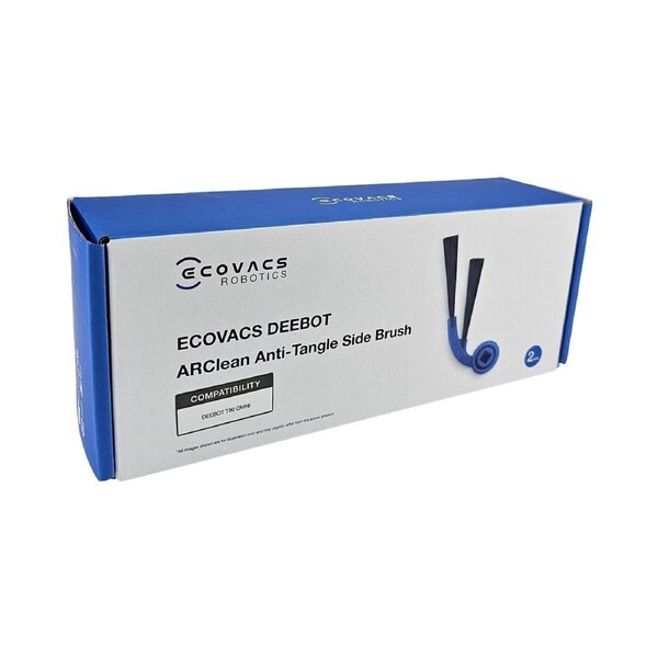 Ecovacs Side Brush For Deebot N50 Omni & T80 Omni Robot Vacuums, Genuine ARClean Anti-Tangle