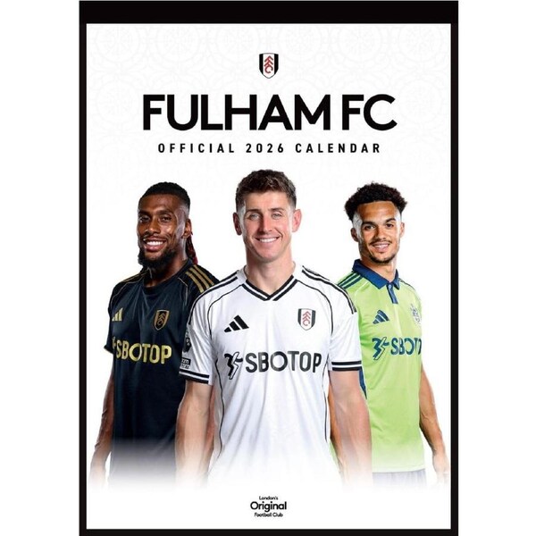 Fulham FC A3 Calendar 2026