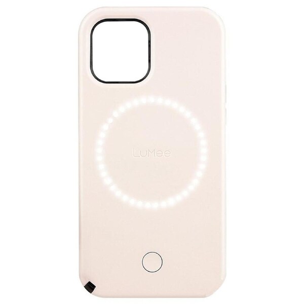 Original Genuine LuMee Halo Case for iPhone 12/12 Pro - Millennial Pink