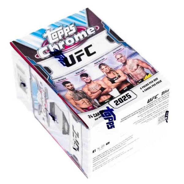 Topps 2025 Chrome UFC 6-Pack Value Blaster Box