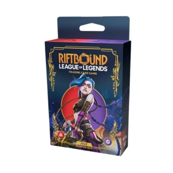 Riftbound League of Legends TCG Set 1 Origins Jinx Champion Deck