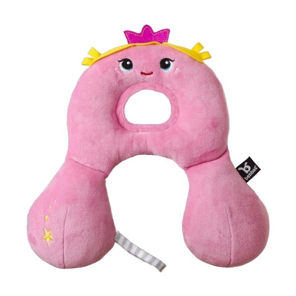 Benbat Infant Baby Travel Pillow With Neck Support 0-12m Pink Princess