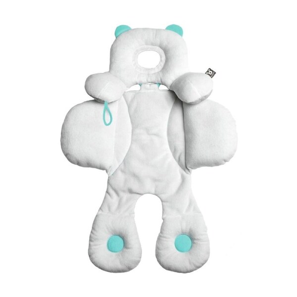 Benbat Infant Baby Head And Body Support Pillow Reversible 0-12m White