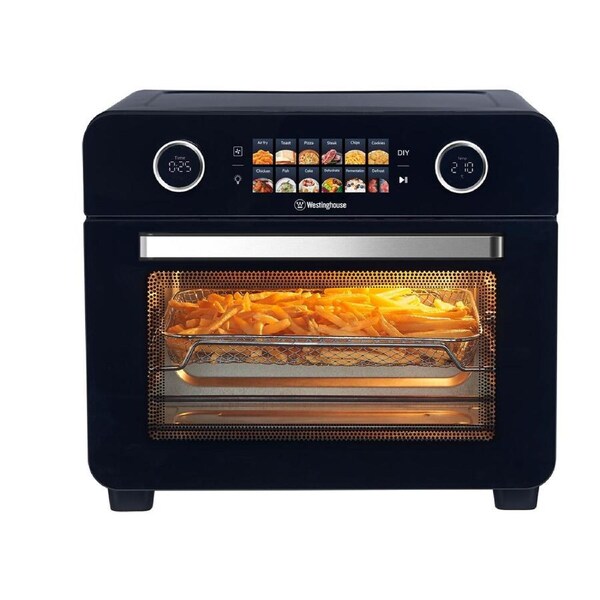 Westinghouse Digital Air Fryer Benchtop Oven 2200W 25L Black