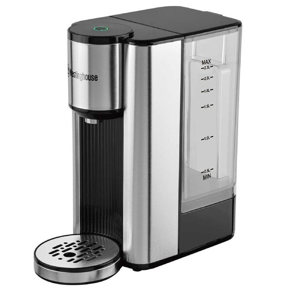 Westinghouse Instant Hot Water Dispenser 2.3L Removable Jug Stainless Steel