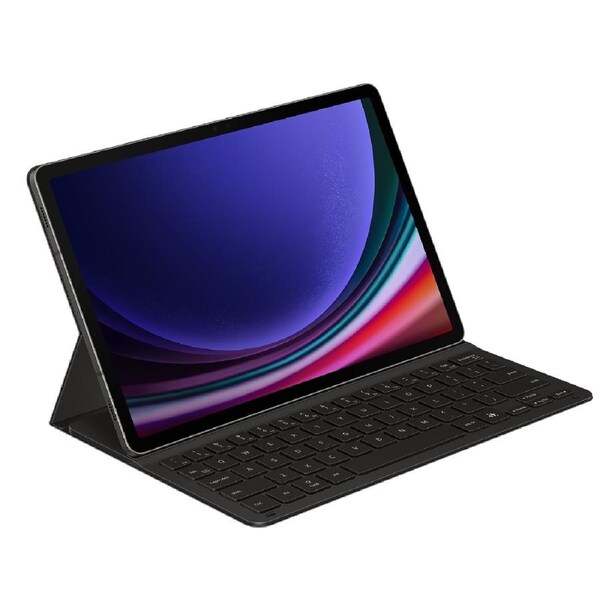 Samsung Cover Keyboard Slim for Galaxy Tab S10 Lite /S10 FE / Tab S9 / S9 FE Book - Black(EF-DX720UBEGWW), Slim and lightweight, AI Key, 6 Month Warranty