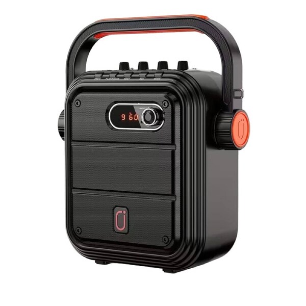 Portable Karaoke Machine with 2 Wireless Microphones