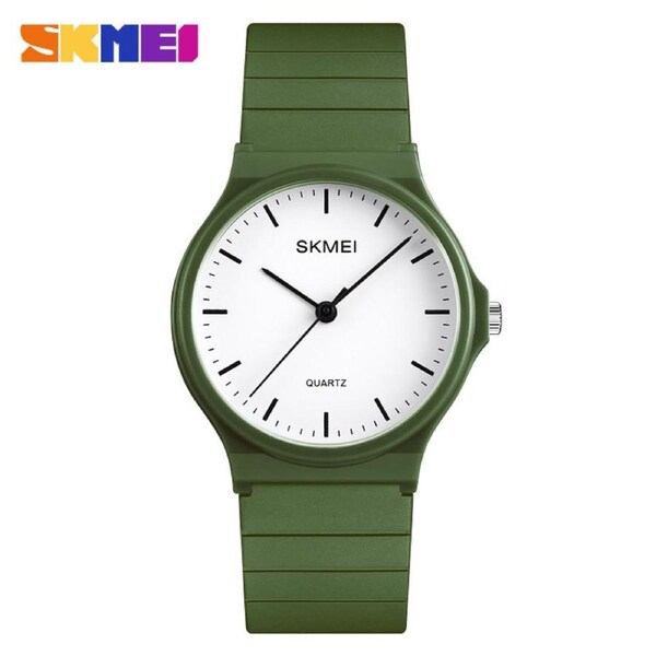 Student leisure simple quartz watch fashion trend couple waterproof watch 1419-armygreen
