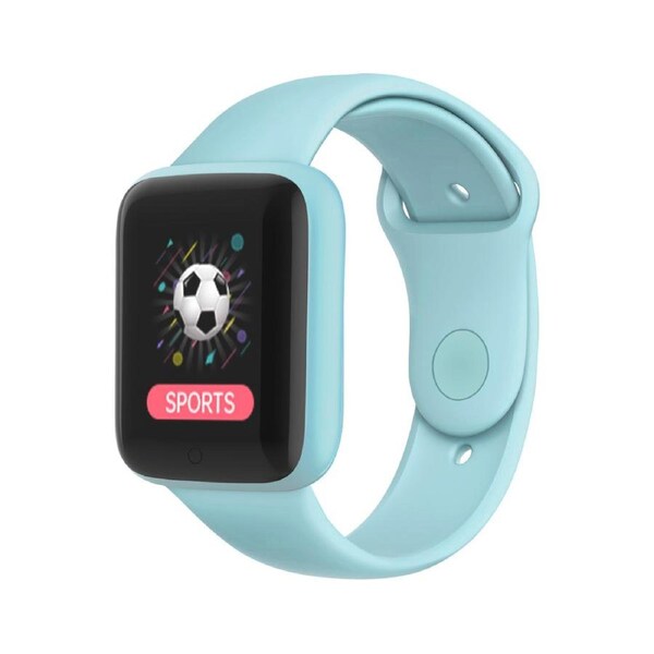 Y68 Macaron Smart Bracelet D20 Macaron New Multi-Function Bluetooth Watch - D20 light blue