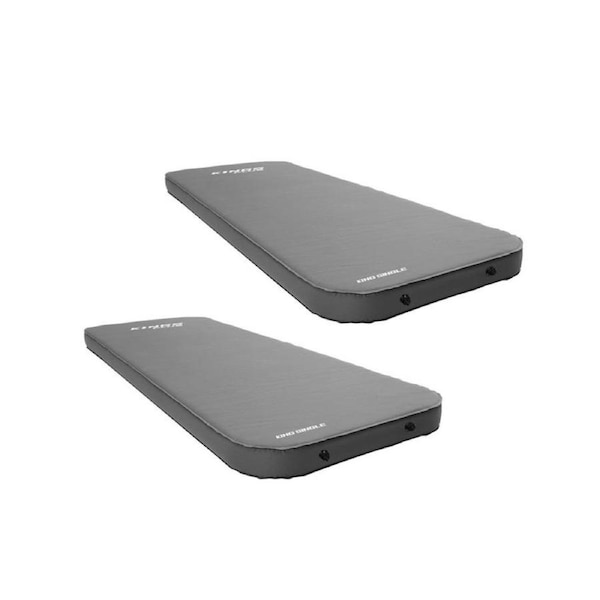 2x Kings Premium Self-Inflating Mattress Single 10 cm PU Foam