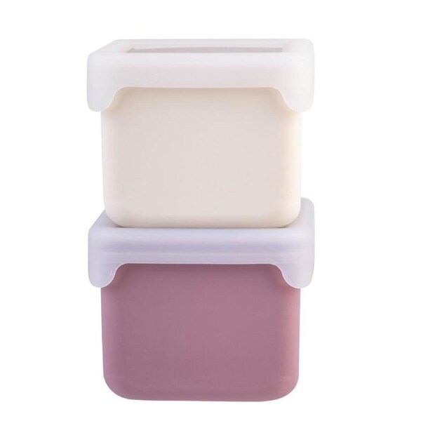Melii Luxe Set of 2 Silicone Snack Containers 236ml
