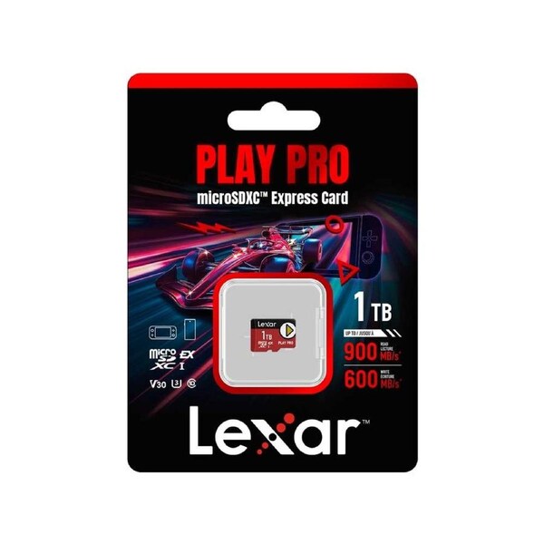 Lexar - PLAY PRO Micro SD Express for Nintendo Switch 2 - 1TB