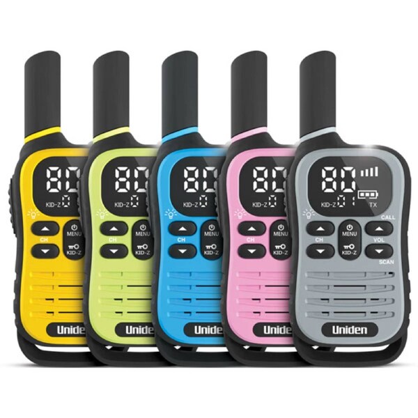 Uniden UH45-5 Max UHF CB HH Radio 5-Pack