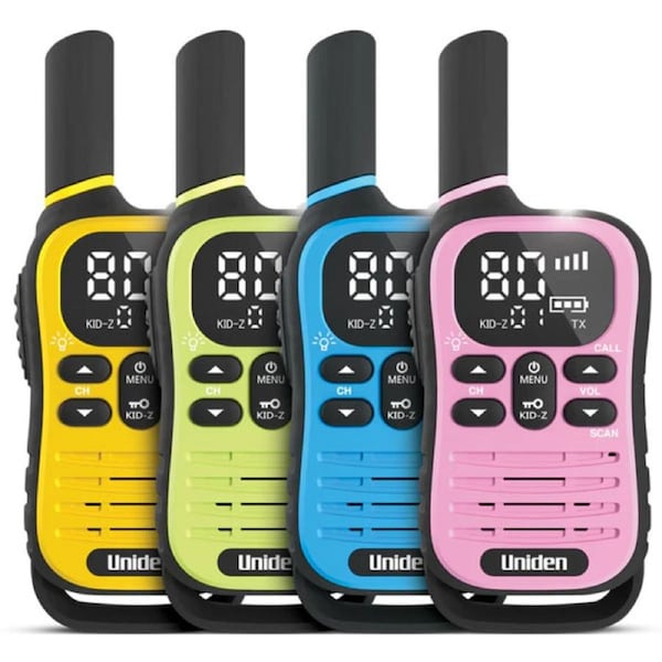 Uniden UH45-4 Max UHF CB HH Radio Quad Pack