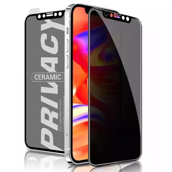 Privacy Ceramic Matte Anti-Spy Screen Protector for iPhone 17 Pro (6.3 inch)