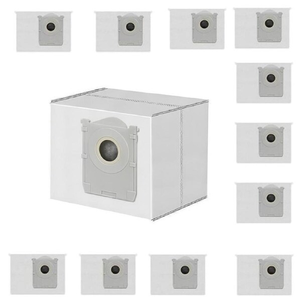 12 Dust Bags for Ecovacs DEEBOT X11 PRO OMNI Robot Vacuum Cleaner, Antibacterial Disposable