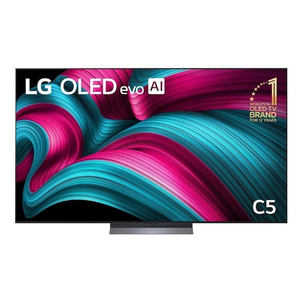 LG OLED77C5PSA 77 inch C5 Series OLED Evo AI 4K Smart TV