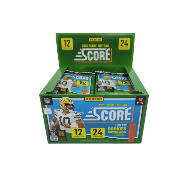 Panini 2025 NFL Score Football Retail Pack Box
