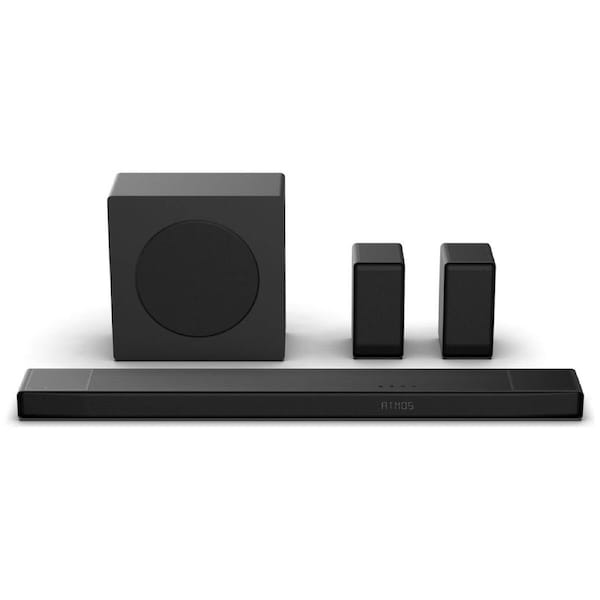 Hisense 5.1.4 Channel Dolby Atmos Soundbar with Wireless Subwoofer