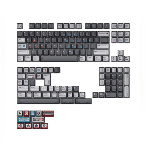 Keytok The Wandering Earth II KOL Profile Dye-Sub Keycaps 154pcs / Set