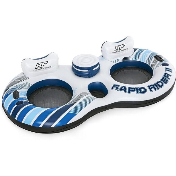 Bestway Double tube seats Tube Multicolored Vinyl Hydro-Force Inflatable Rapid Rider
