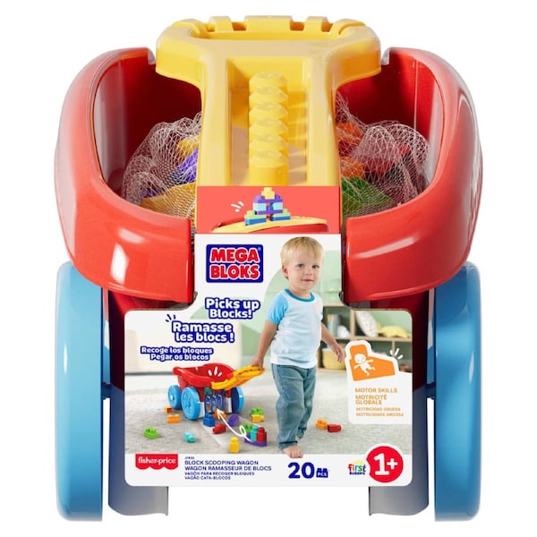Mega Bloks Block Scooping Wagon