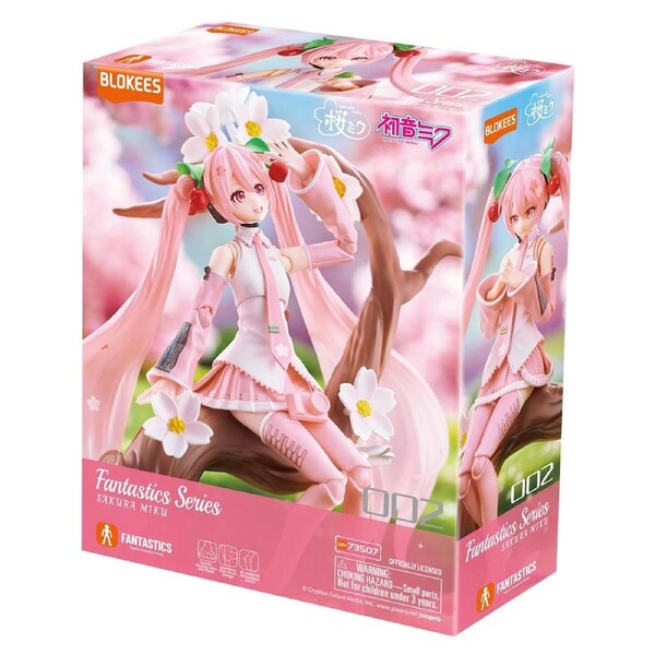 Blokees Fantastics Series Sakura Miku Model Kit