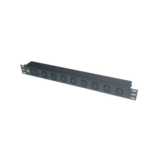 Serveredge Basic 9 Port IEC PDU (8) IEC C13 Output (1) IEC C19 Output (1) IEC C20 Input with 3m Cable 16A 240 V