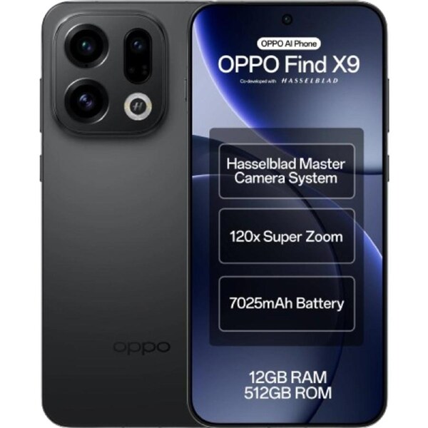 OPPO Find X9 5G 512GB (Space Black)
