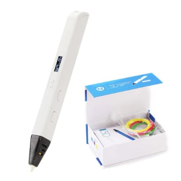 RP800A 3D printing pen LCD Screen PLA Filament - white
