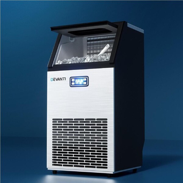 45kg Devanti Ice Maker Commercial Ice Cube Machine
