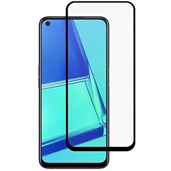 9D Full Cover Premium Tempered Glass For Oppo A72 - Clear