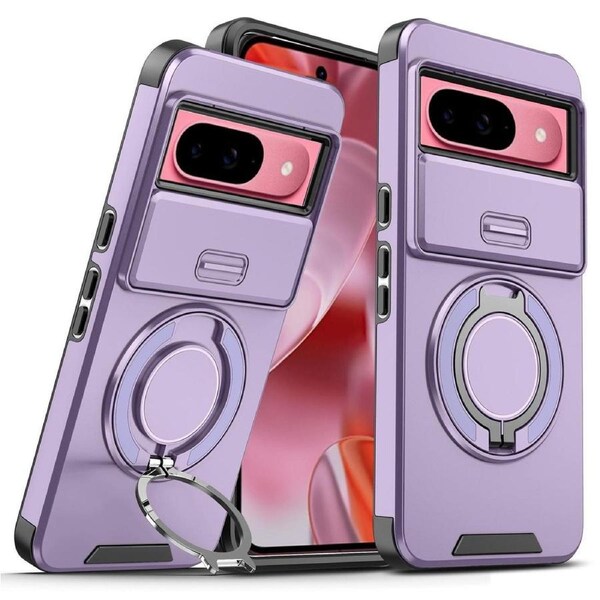 Sliding Camshield Ring Holder For Google Pixel 9 Pro - Purple