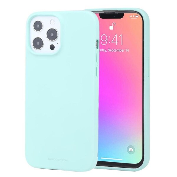 Goospery Soft Feeling Case For iPhone 13 Pro - Mint Green