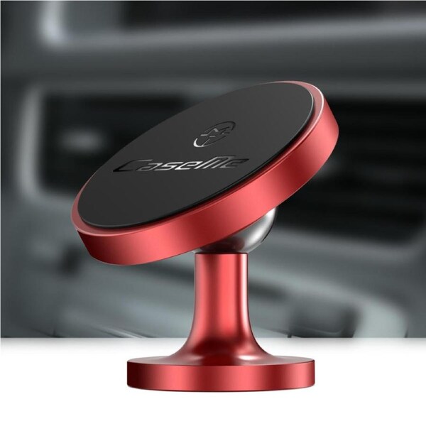 CaseMe Magnetic Car Holder For Mobile Phone Accessory - Red