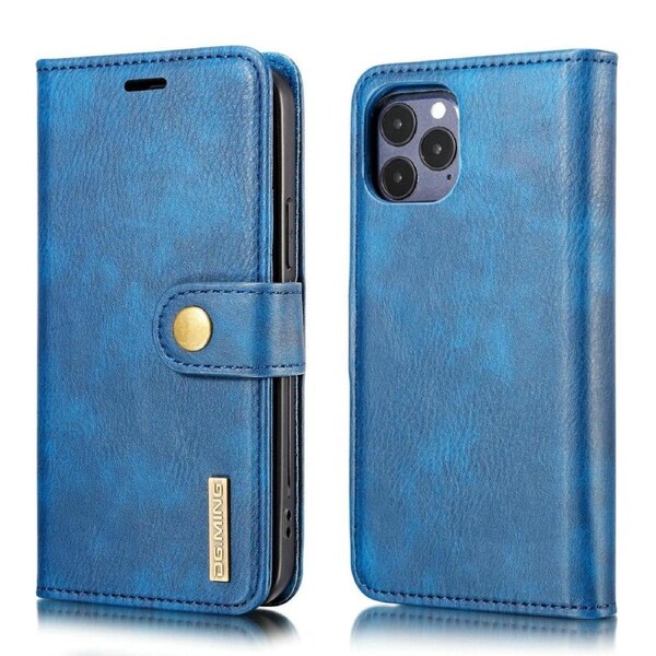 DG.Ming Wallet with Magnetic Case For iPhone 12 Pro Max - Blue
