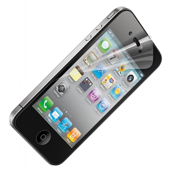 Plastic Film Screen Protector For iPhone 4 / 4S - Clear