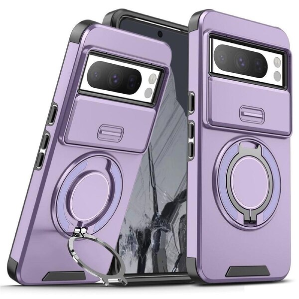 Sliding Camshield Ring Holder For Google Pixel 8 Pro - Purple